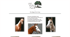 Desktop Screenshot of oakhollowfarm.com